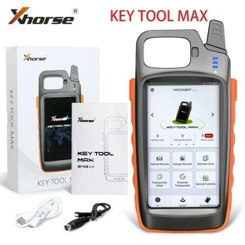 Xhorse VVDI KEY TOOL MAX Remote and Chip Generator Support 96bit 48 Clone Function
