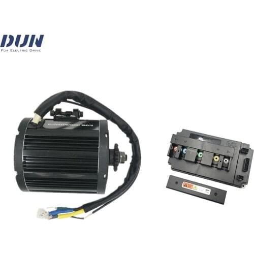 QS138 3KW Peak 8KW Mid Drive BLDC Motor And Sine Wave Controller Votol EM150 For Dirtybike Electric Motorcycle E-Bike
