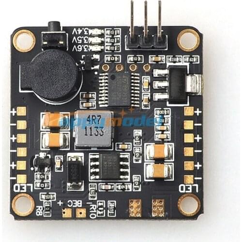 FPV 5V 12v BEC distributor board LED control tracker low voltage alarm for FPV Quadcopter Multicopter