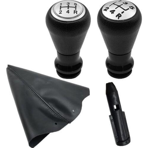 5 Speed Car Gear Shift Knob Sleeve Adapter Lever for Peugeot 106 206 306 406 207 307 407 / Citroen C4 Auto Atyling Accessories