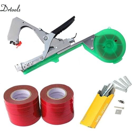 Garden Tools Tying Machine Tape Tool Garter Plants Plant Tying Machine Minced Vegetables Tomatoes and Cucumbers for Garden