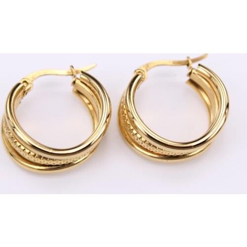 2021 new Stainless steel Hoop earrings 20mm fashion accessories Suitable to wear Safe without fading retail wholesale LH921