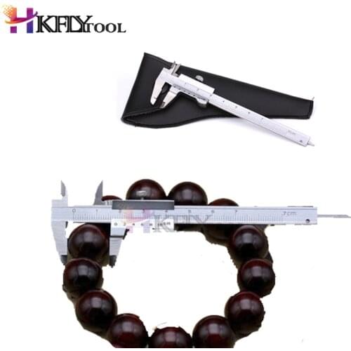 Vernier Caliper With Retailbox 0-70mm 0.02mm Mini Caliper Collectables Measuring Tool Calibre Digital Students Callipers Tools