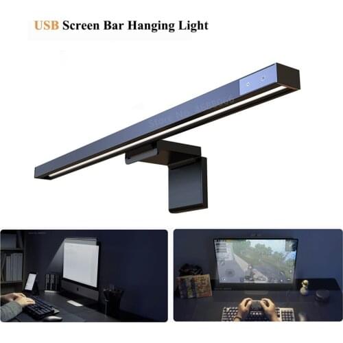 Screenbar LED Desk Lamp Computer PC Monitor Laptop Screen Bar Hanging Light Stepless Dimming Study Reading Lamp