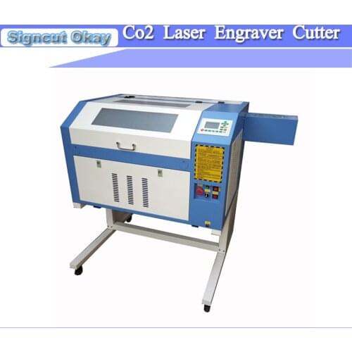 TS4060 Ruida Laser Engraving and Cutting Machine 60W Power Support Offline Work and Interface USB2.0 Red-dot Sensor