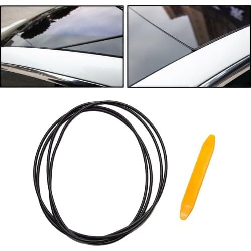Windshield Windproof Guard Weatherstrip Kit for Tesla Model 3 Precision Cut