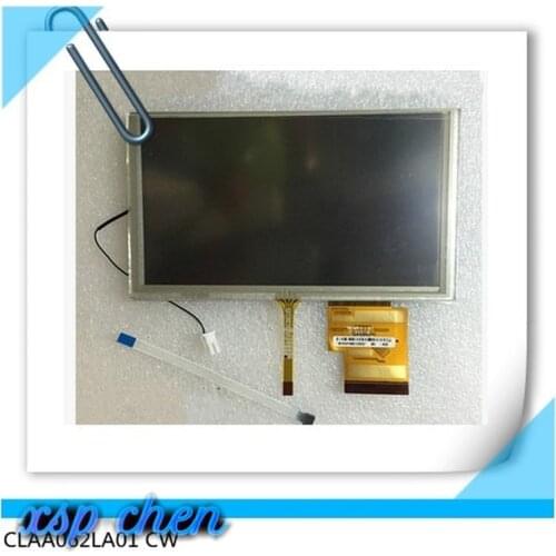CLAA062LA01 CW 6.2 inch lcd screen + touch screen CLAA062LA01CW