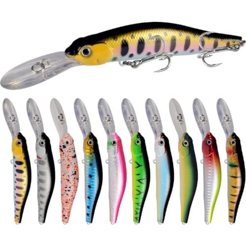1pcs Retail Box Minnow Fishing Lure 12cm 13.4g Plastic Fish Crankbait Wobblers Artificial Japan Hard Bait Swimbait Trout Lure