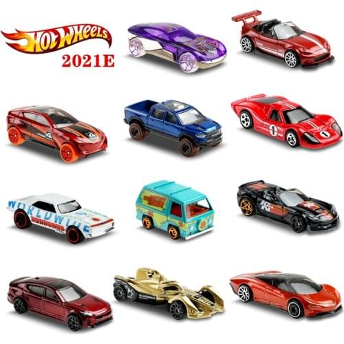 2021 Original Hot Wheels Mini Alloy Coupe Model Metal Die-Casting Simulation Racing Toy Boy Collection Gift