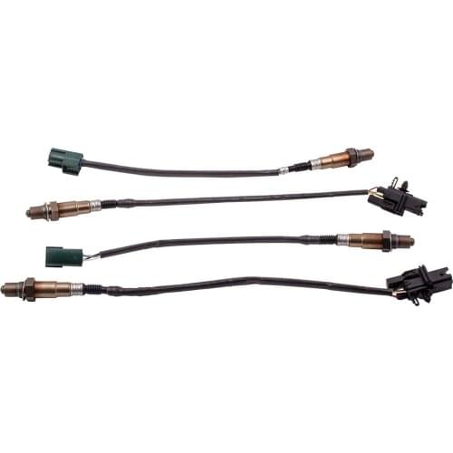 4 x O2 Air Fuel Ratio Oxygen Sensors for Nissan Titan 04-06 Upstream & Down for Infiniti QX56 V8-5.6 2004-2006 234-4835 234-5060