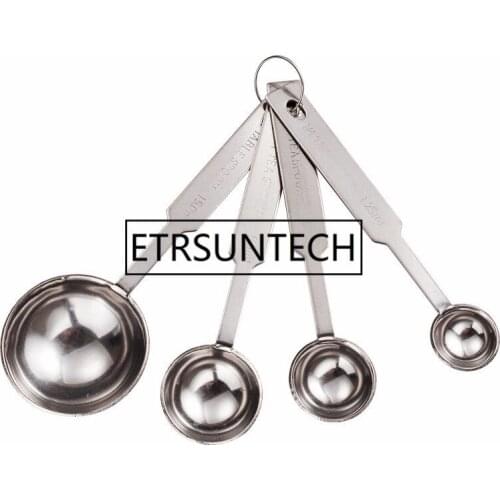 60Set Stainless Steel Measuring Spoons Folding Seasoning Measuring Cup Spoon Set Baking Cooking Tool Kitchen Supplies Wholesale