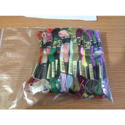 8th Custom DMC threads colors YOUR COLOR 50 pieces Similar DMC color cross threads cross stitch embroidery thread