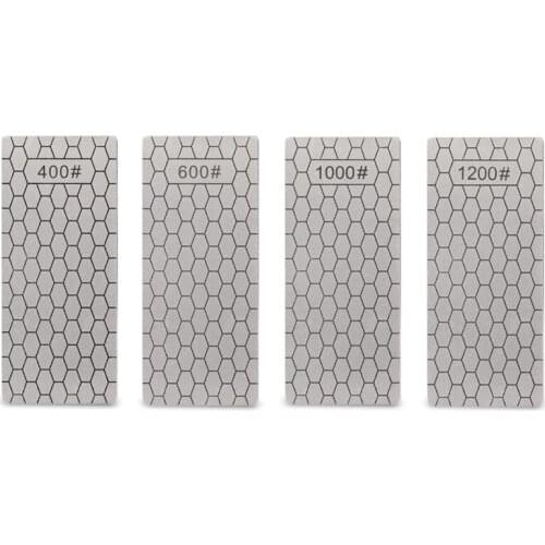 Diamond Sharpener 150X63mm Ultra-Thin Honeycomb Face Knife Whetstone Kitchen Grinding Tool (400 , 600 , 1000 , 1200 )