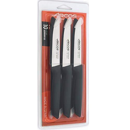 Arches 136500-set 6 vegetable knives 110 mms, stainless steel, for peeling and cutting vegetables