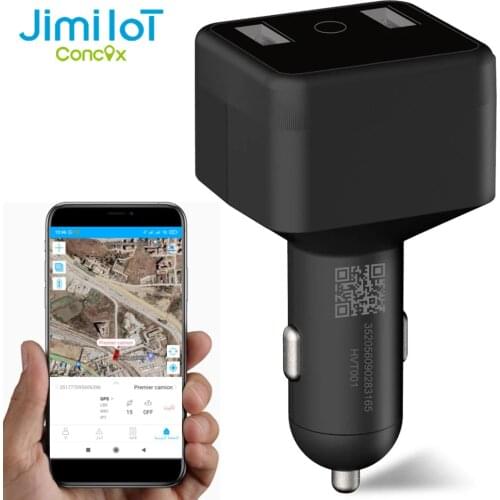 Concox Car GPS Locator HVT001 With Voice Recording USB Tracker Two USB Port for Phone Charger Hidden SOS Listen-in Anti-TheftAPP