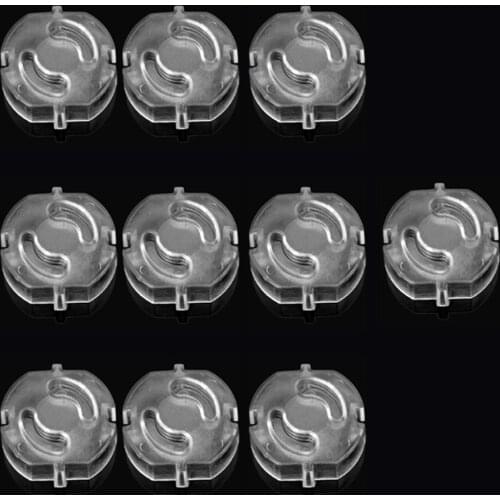 EU Kids Safety Electrical Outlet Cover fo Power Socket Guard 10pcs Baby Kids Children Safety Protector Anti Electric Shock Plugs