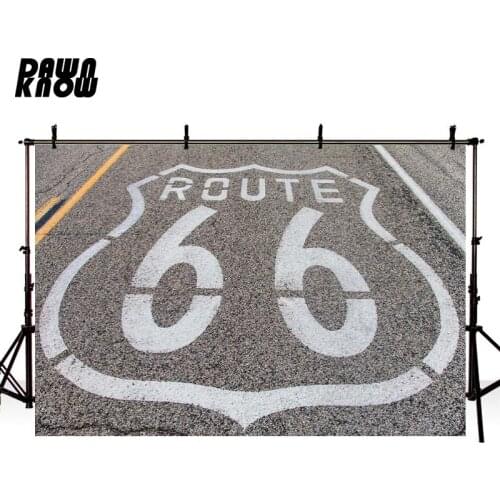 DAWNKNOW Street Route Photography Background Backdrop For Photographers Stage Photocall Shoot Wedding Photo Studio lv2031