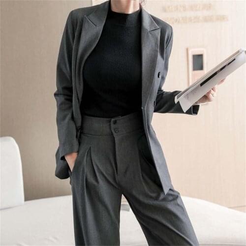 HziriP Women's Business Trouser Suits