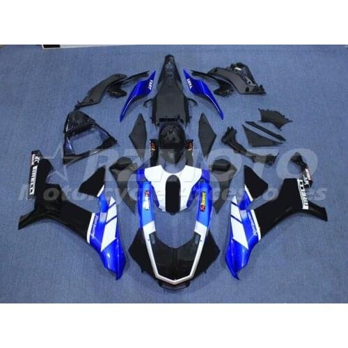 Injection Mold New ABS whole Motorcycle Fairings Kit fit for YZF-R1 2015 2016 15 16 17 18 r1 Custom Free blue white