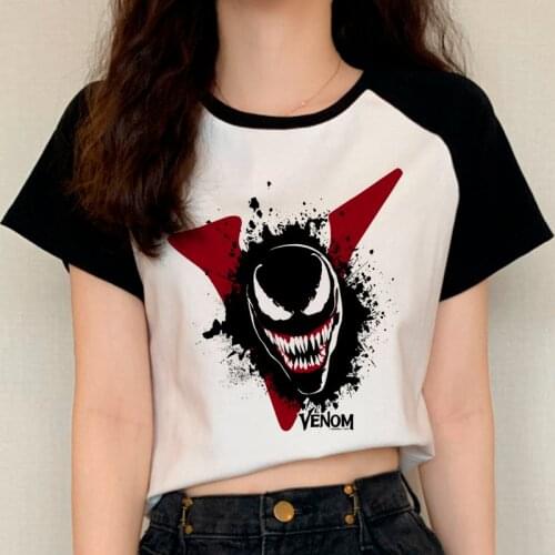 New Movie The Venom Cool Anime T Shirt Men Summer Casual Unisex T-shirt Spider Man Deadpool Funny Tshirt Graphic Top Tees Male