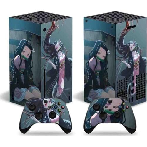 Blood Sucking Style Skin Sticker Decal Cover for Xbox Series X Console and 2 Controllers Xbox Series X Skin Sticker Viny 1