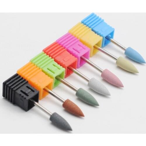 Dentistry Polishing Nail Art Accessories Dental Rubber Silicon Nail Drill Bits 1Pcs Nail Polisher Nail Buffer Manicure