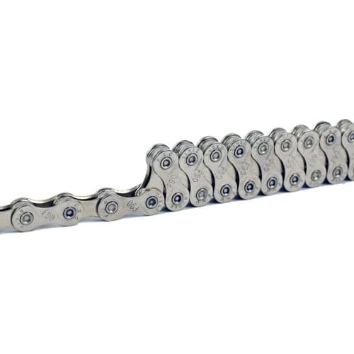MTB Chain 9 Speed Bicycle MTB 116L Mountain Road Bike Chains Folding Bicycle Speed Change Chain 9S 27 Speed Chain Silver