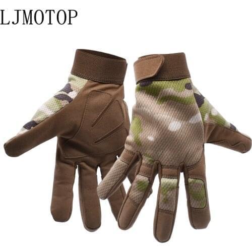 High Quality Breathable Motorcycle Full Finger Gloves Touch Screen Gloves For KAWASAKI KLX KX 65 85 100 125 250 250F 450F KLX125