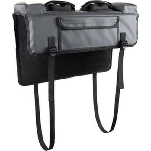 Tailgate Cover Protection Pad MTB Mountain Bike Pick-up Pad with 2 Bike Frame Fixing Straps For Bicycle Rear Fixed Tail Cushion