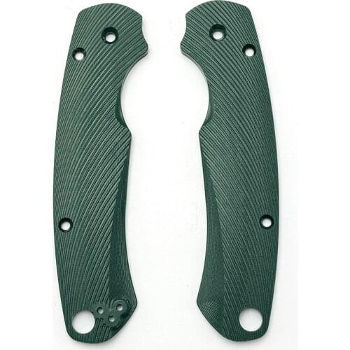 1Pair Knife Handle Patch G10 For Spyderco Paramilitary 2 Patches Anti-slip Grip Handles DIY Accessories Knife Handle Patches New