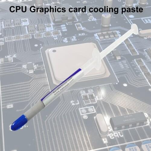 10pcs Electric Insulation Compound Silicone CPU GPU Chip Heatsink Thermal Conductive Grease Paste Термопаста