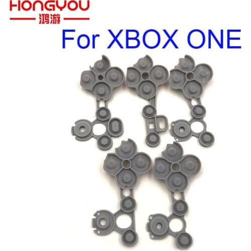 100pcs Conductive Rubber For Xbox One/Slim Controller Key Button For Xbox Elite 2 Series S /X Gamepad Contact Rubber pads