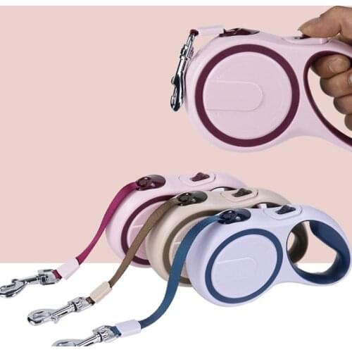 3M/5MPet Traction Rope Retractable Small and Medium-sized Cat and Dog Traction Belt Automatic Retractable Traction Rope Gift Box