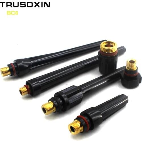 6pcs TIG Welding Machine Accessories TIG Welding Torch Head Long Mid Short TIG Back Cap
