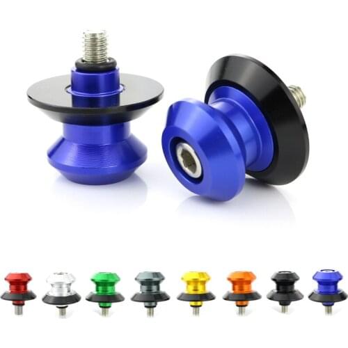 For Suzuki Bandit GSF400 1989 1990-1997 Bandit GSF600 1995-2004 CNC Aluminum Alloy Swingarm Stand Bobbin Spool Slider