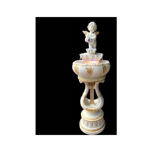European water fountain Aquarium lucky Feng Shui round wedding gifts living room home decorations Angel floor ornaments