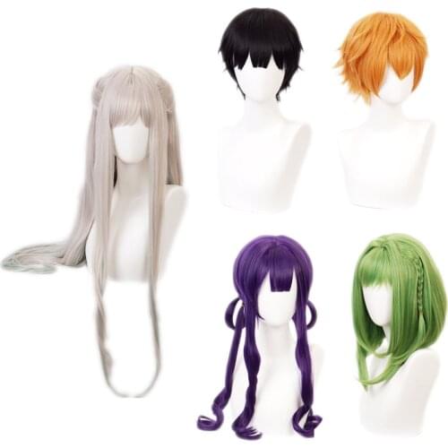 Anime Toilet Bound Jibaku Shounen Hanako Kun Cosplay Costumes Nene Yashiro Wigs Minamoto Kou Aoi Costume For Halloween CS162