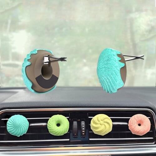 Cute Doughnut Shape Decoration Car Air Outlet Perfume Decoration Cute Doughnut Shape Decoration Car Air Vent Perfume Decoration