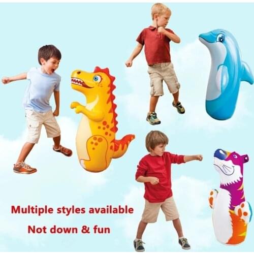 Inflatable tumbler toy 0-5 year old baby baby large educational toy inflatable animal toy