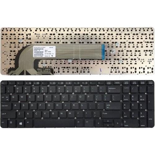 New US laptop keyboard for HP PROBOOK 738696-001 736648-001 738696-B31 lack without frame