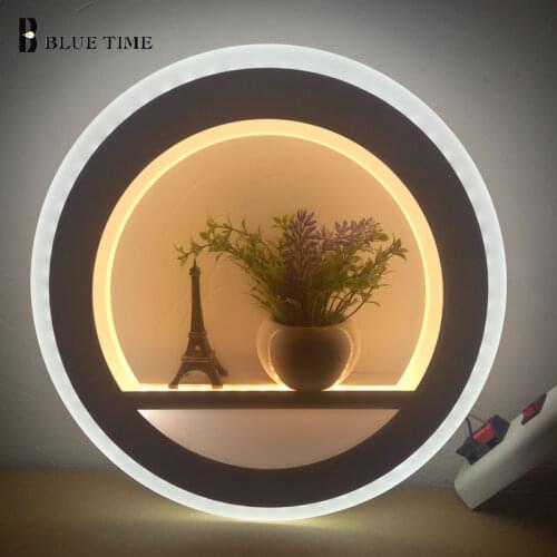 Acrylic Modern Led Wall Light For Living Room Beside Bedroom Corridor Luminaire LED Sconce Bathroom Wall Lamp Indoor Home Lamp