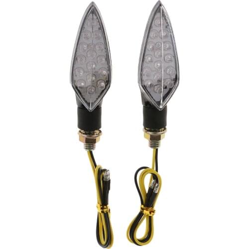 Turn Signal Motorcycle 15 LED Turn Signal Lights Indicator LED Lamp