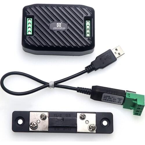 Peacefair Voltage Meter DC 300V Current Power Energy Volt Meter Electric Box RS485 Modbus Voltmeter with 50A Shunt USB Converter