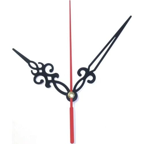 Clocks Parts Quartz Clock Movement Mechanism Repair Parts Black + Hands Replacement Parts Kit Set DIY CN 2021 dropshipping