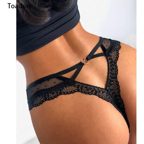 Sexy Lace Womens Thong Panties G-string Transparent Heart Hollow Out Female Underwear Seamless String Tanga T-back Lingerie