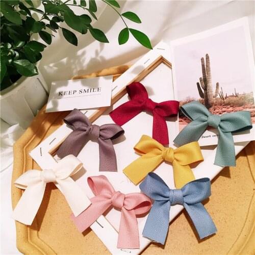 10pcs/Lot 7cm DIY woollen cloth bows Padded Patches Appliques For Clothes Hair Decoration