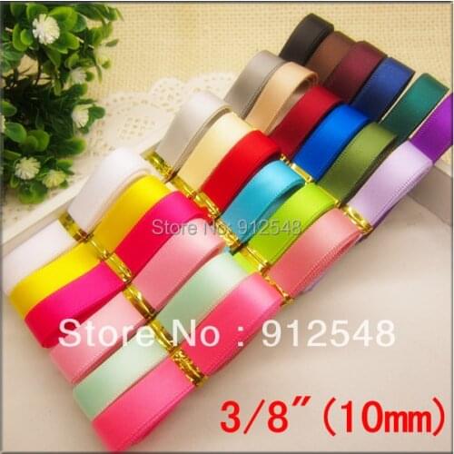 Free shipping 9mm, 24 color mix,SATIN RIBBON WEDDING PARTY TABLE ANNIVERSARY CAKE FLOWER DECORATING, Fashion Accessories,cs926