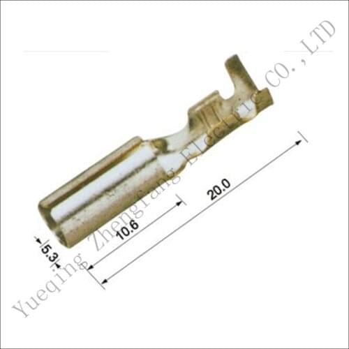 DJ221-4.5A terminal wire connector female cable connector male terminal Rubber Plugs sockets seal Fuse box Made in china