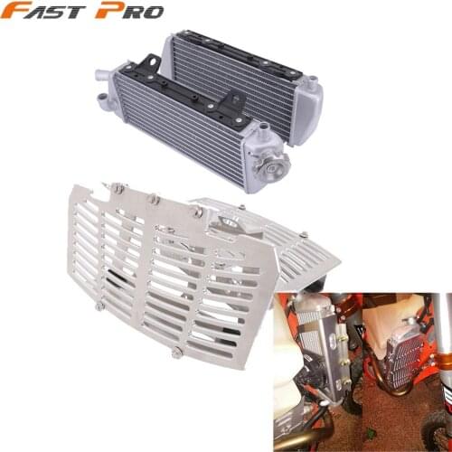 Motorcycle Radiator Cooler Cooling Water Tank Radiator Guard Set For KTM SX XC XCW SXF EXCF XCF 125 250 300 350 450 2016-2018