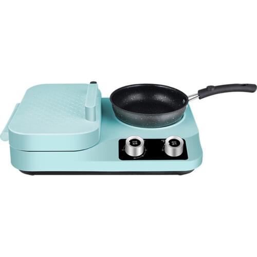Multifunctional Breakfast Machine Sandwich Maker Small Household Waffle Toast Bread Making Machine